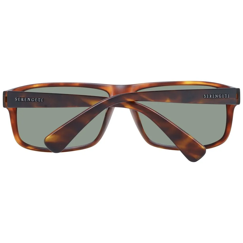 Serengeti Unisex Brown Unisex Sunglasses