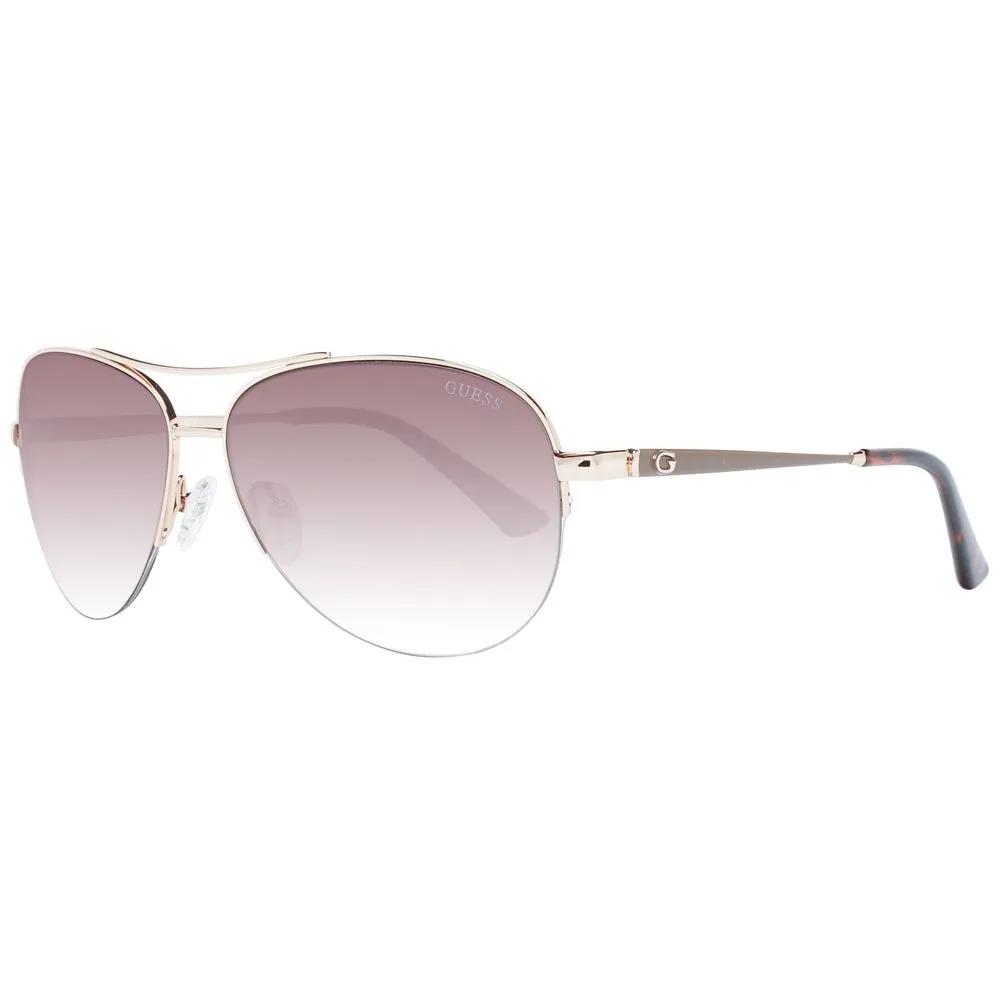 Guess Unisex Gold Unisex Sunglasses
