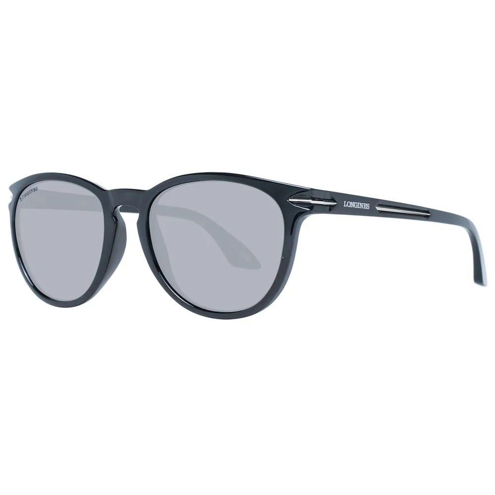 Longines Unisex Black Unisex Sunglasses