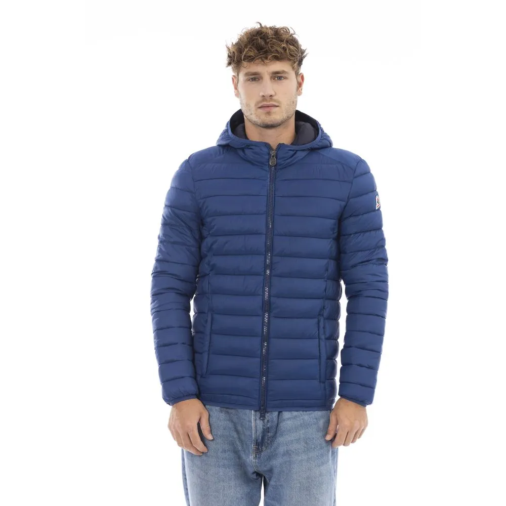 Invicta Blue Nylon Men Jacket