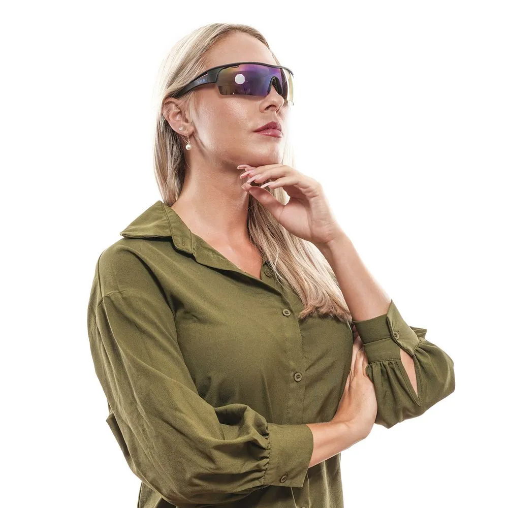 Fila Unisex Black Unisex Sunglasses