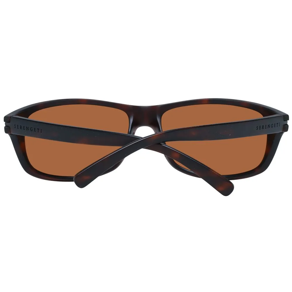 Serengeti Unisex Brown Unisex Sunglasses