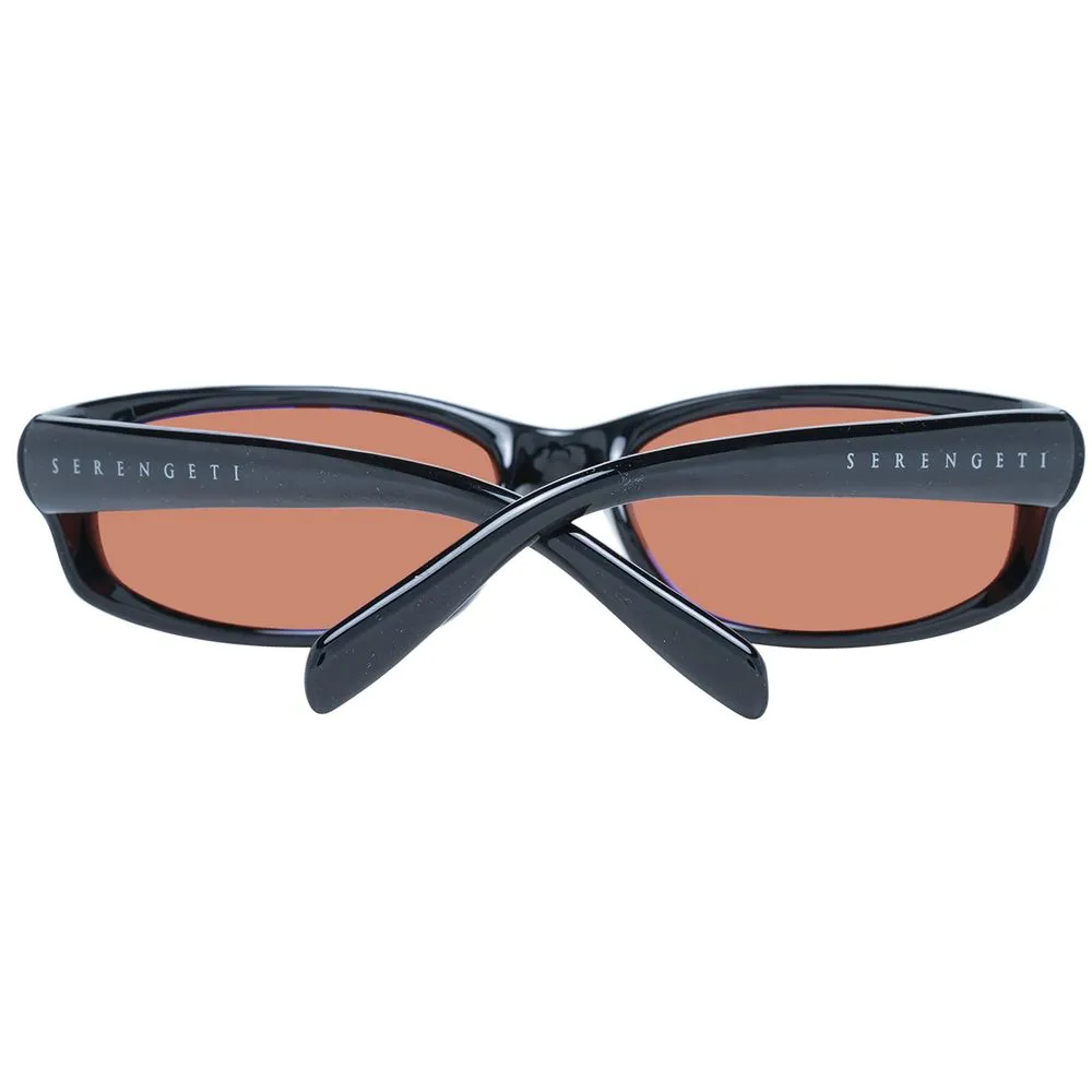 Serengeti Unisex Black Unisex Sunglasses