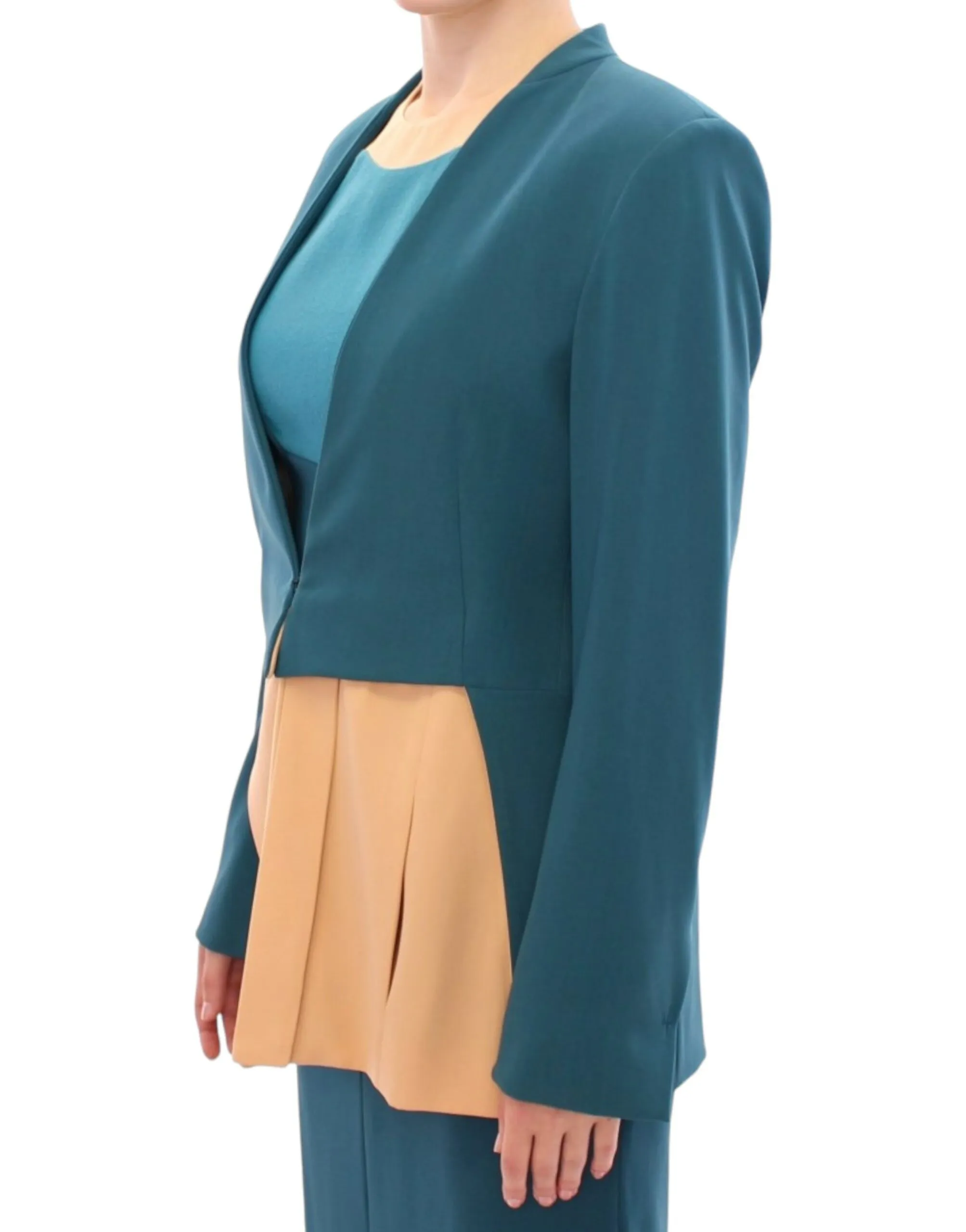 CO|TE Women's Chic Transitional Two-Tone Blazer