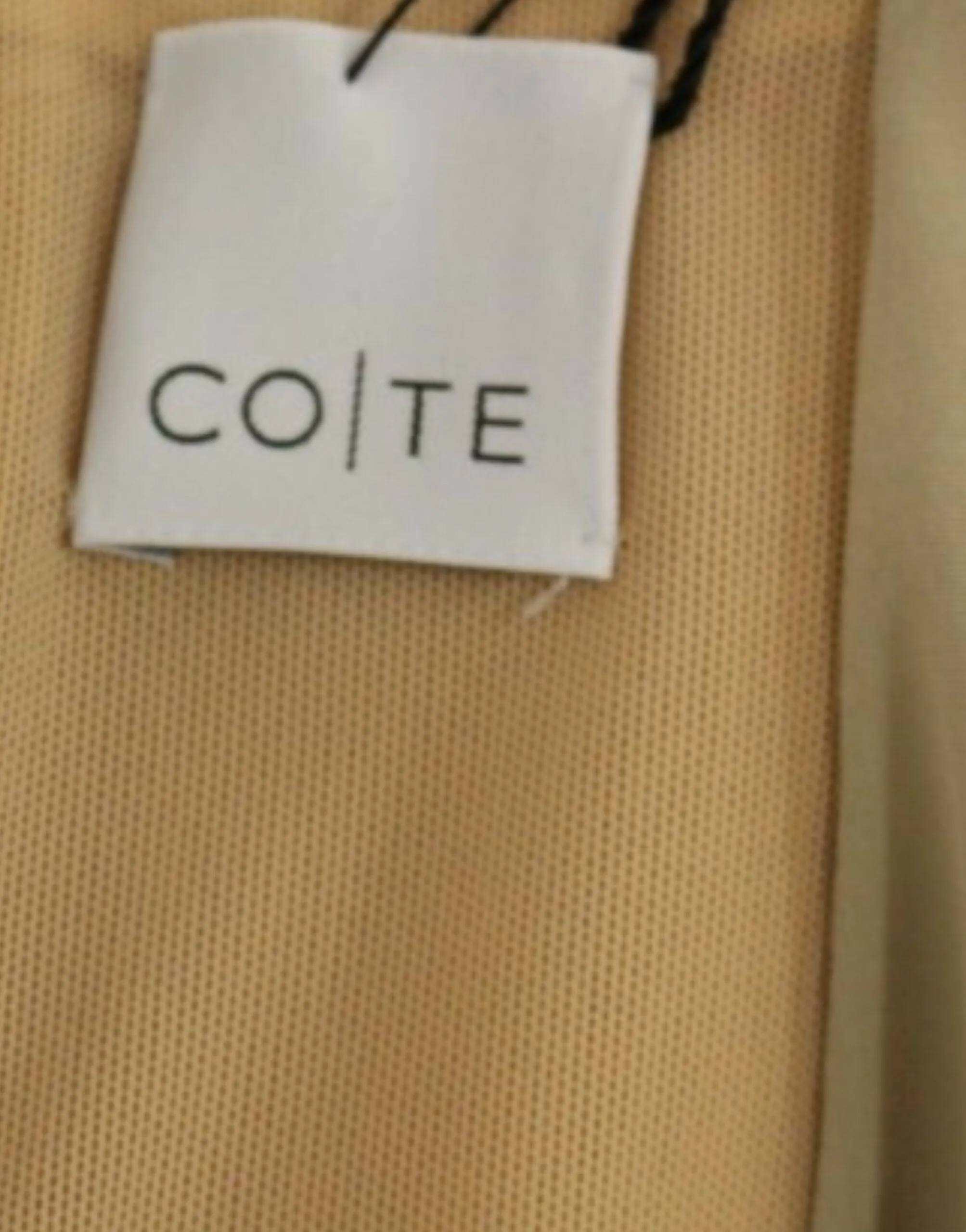 CO|TE Women's Chic Pink & White Shift Dress