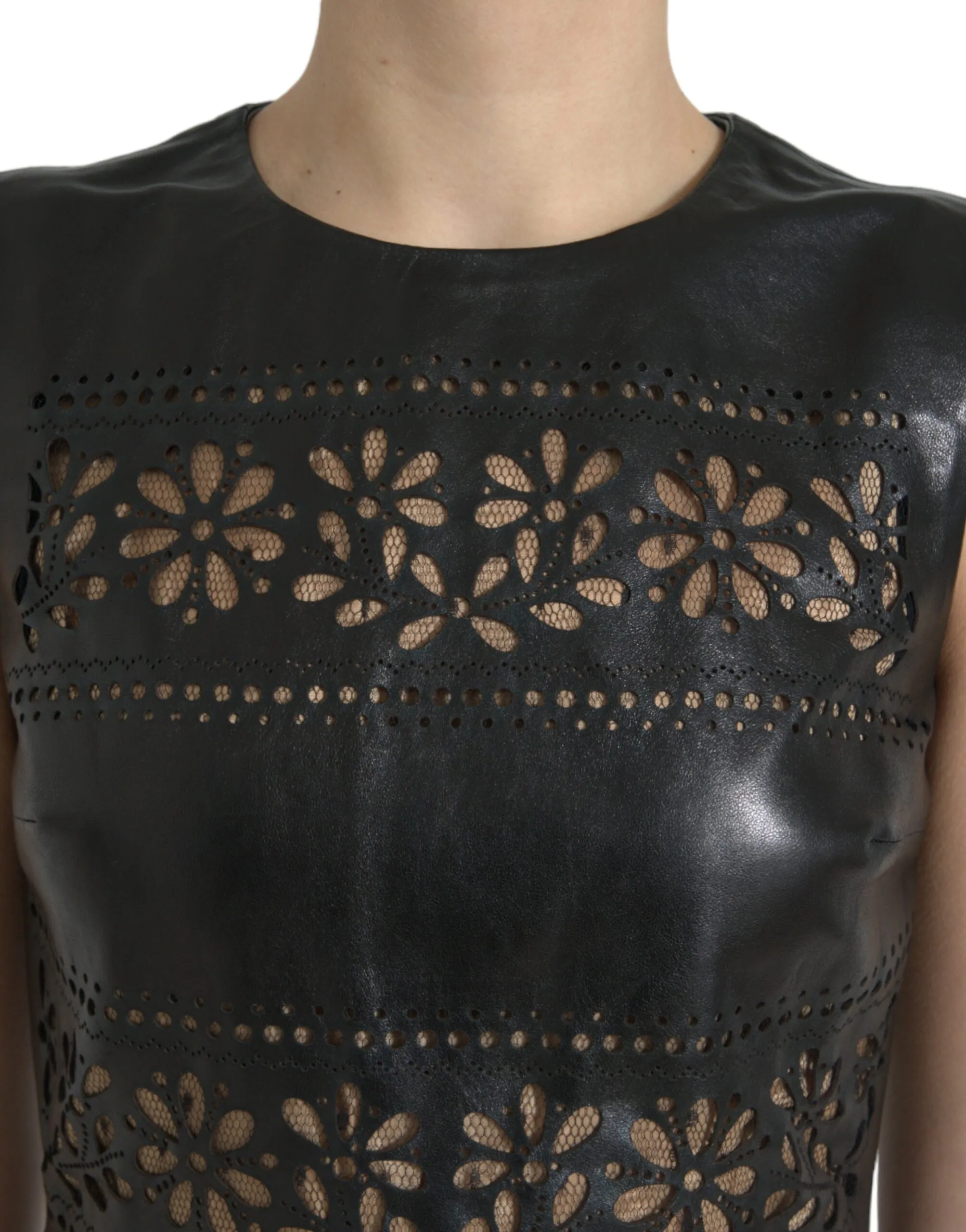 Valentino Women's Elegant Black A-Line Mini Dress