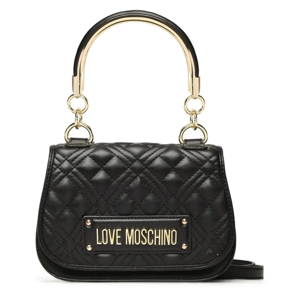 Love Moschino Women's Quilted Faux Leather Chic Handbag