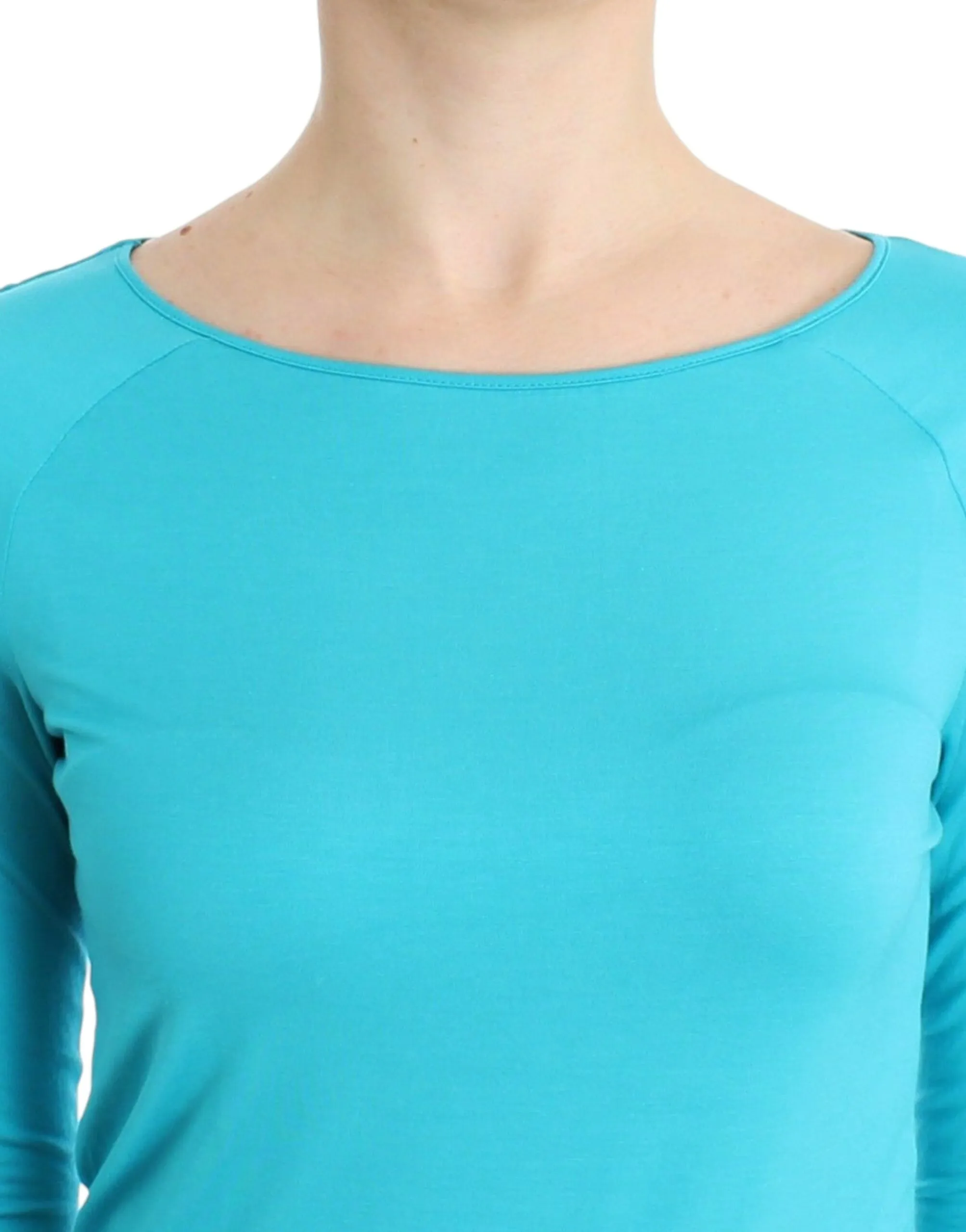 Ermanno Scervino Women's Elegant Blue Modal Blend Top