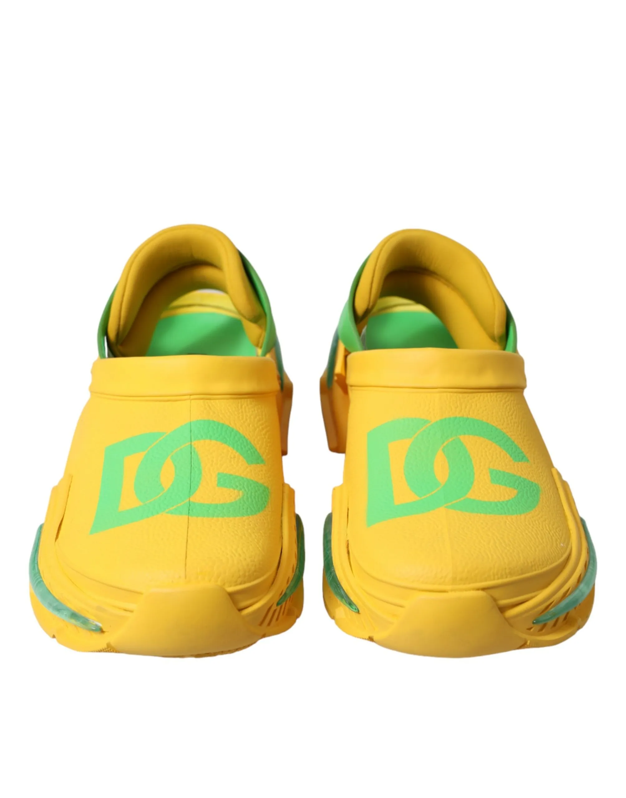 Dolce & Gabbana Men's Chic Rubber Clogs Slippers in Lush Colors