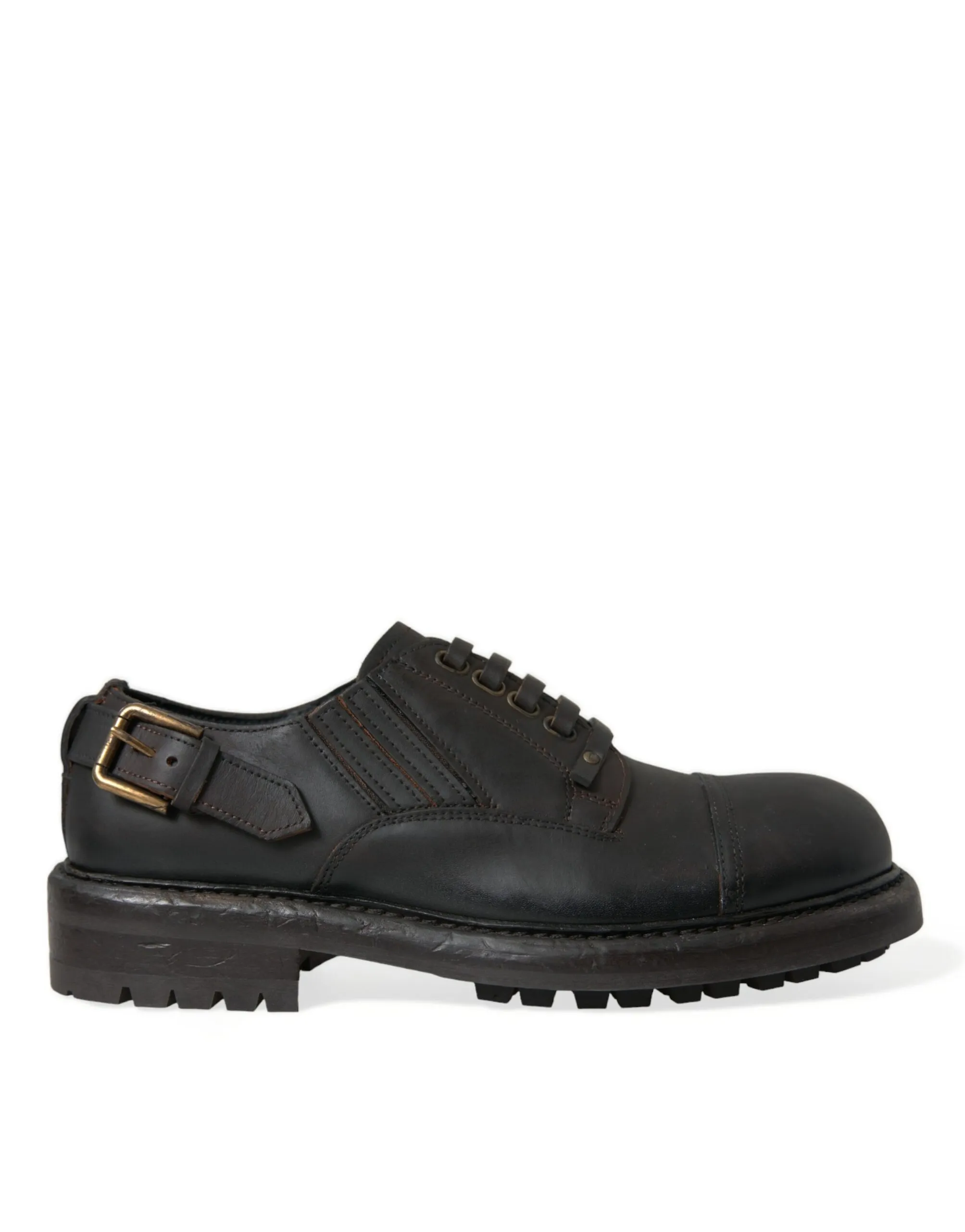 Dolce & Gabbana Men's Elegant Mens Leather Derby Dress Shoes