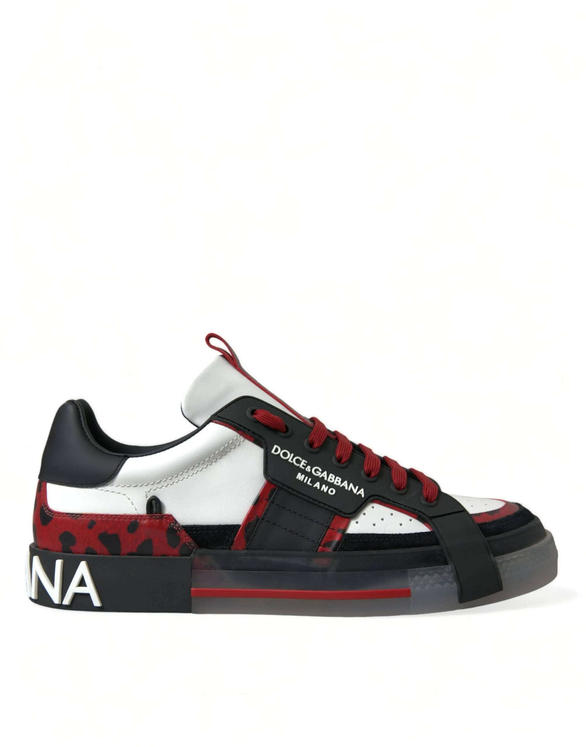 Dolce & Gabbana Men's Multicolor Custom 2.Zero Leather Sneakers