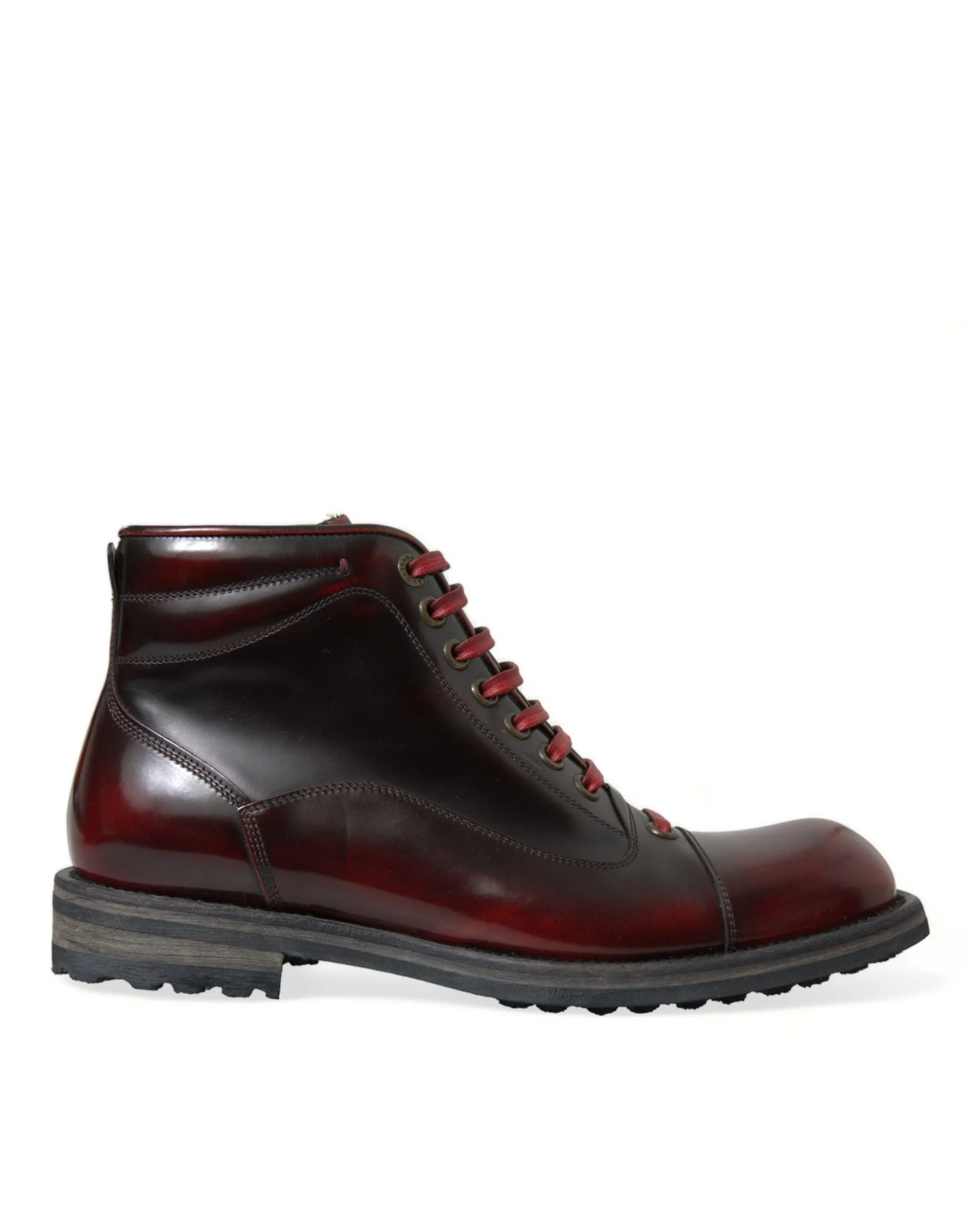 Dolce & Gabbana Men's Dapper Dual-Tone Leather Ankle Boots