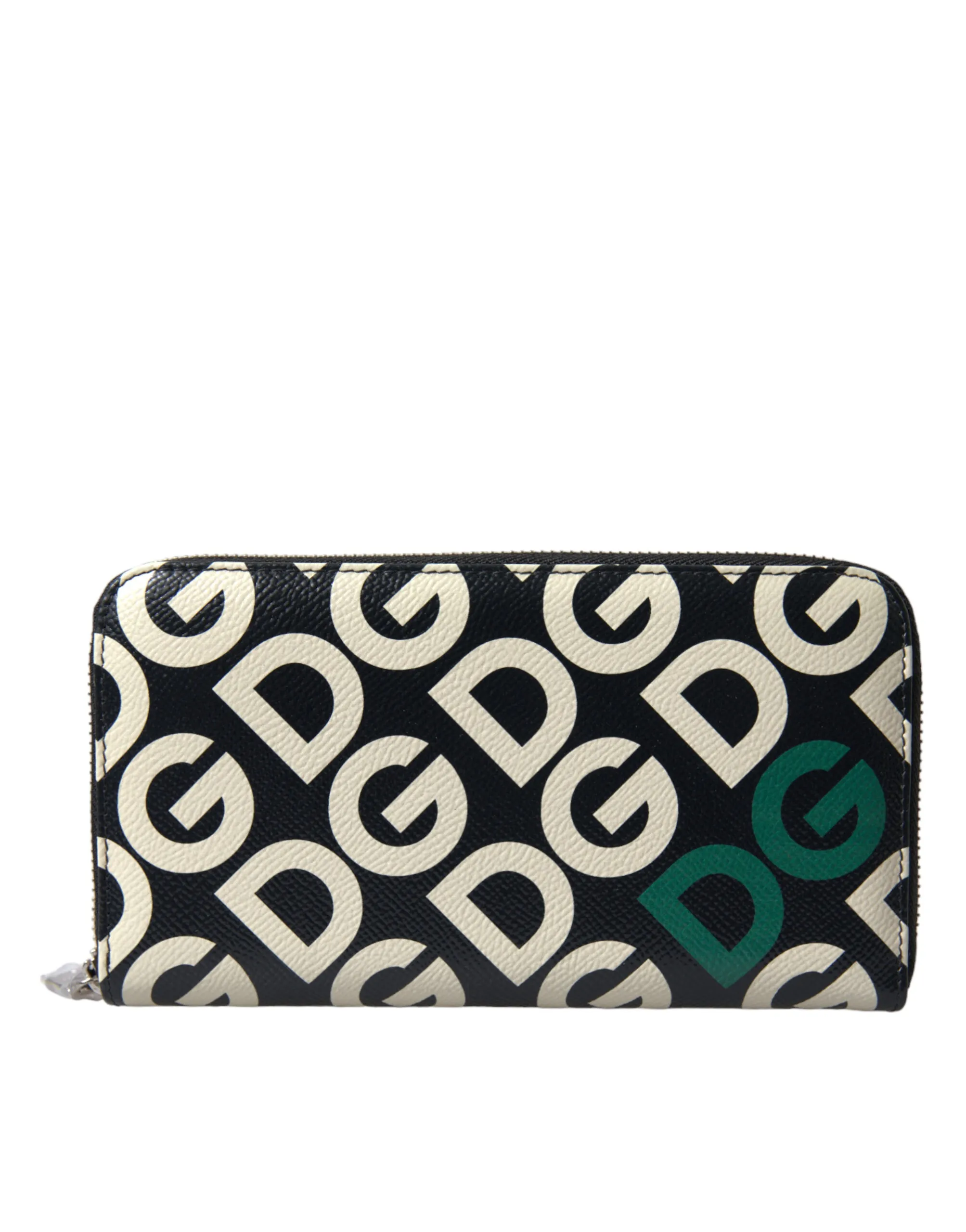Dolce & Gabbana Men's Multicolor Leather Continental Zip Wallet