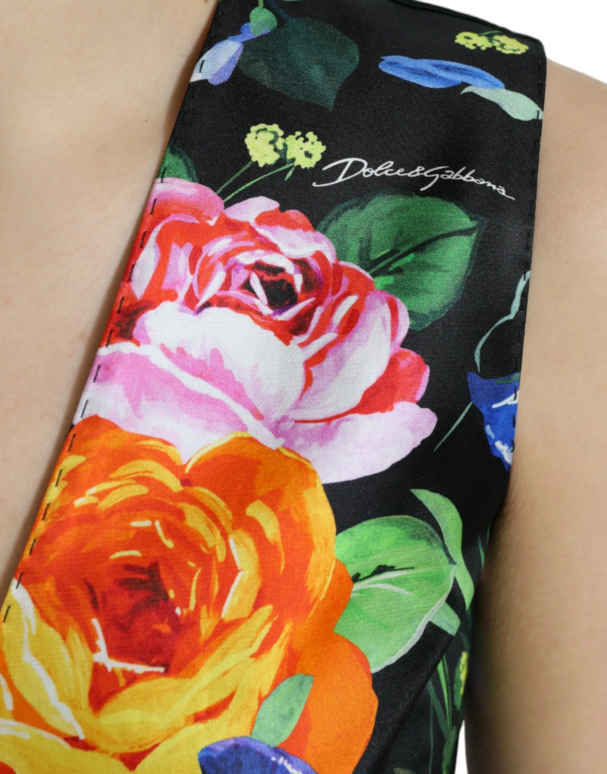 Dolce & Gabbana Women's Floral Silk Blend Sleeveless Waistcoat