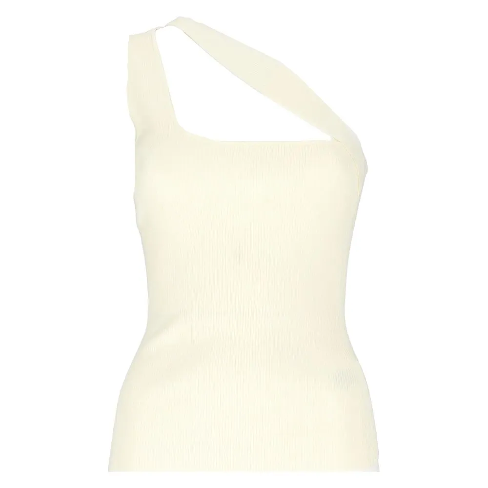 Patrizia Pepe Women's Chic One-Shoulder Top for Elegant Evenings