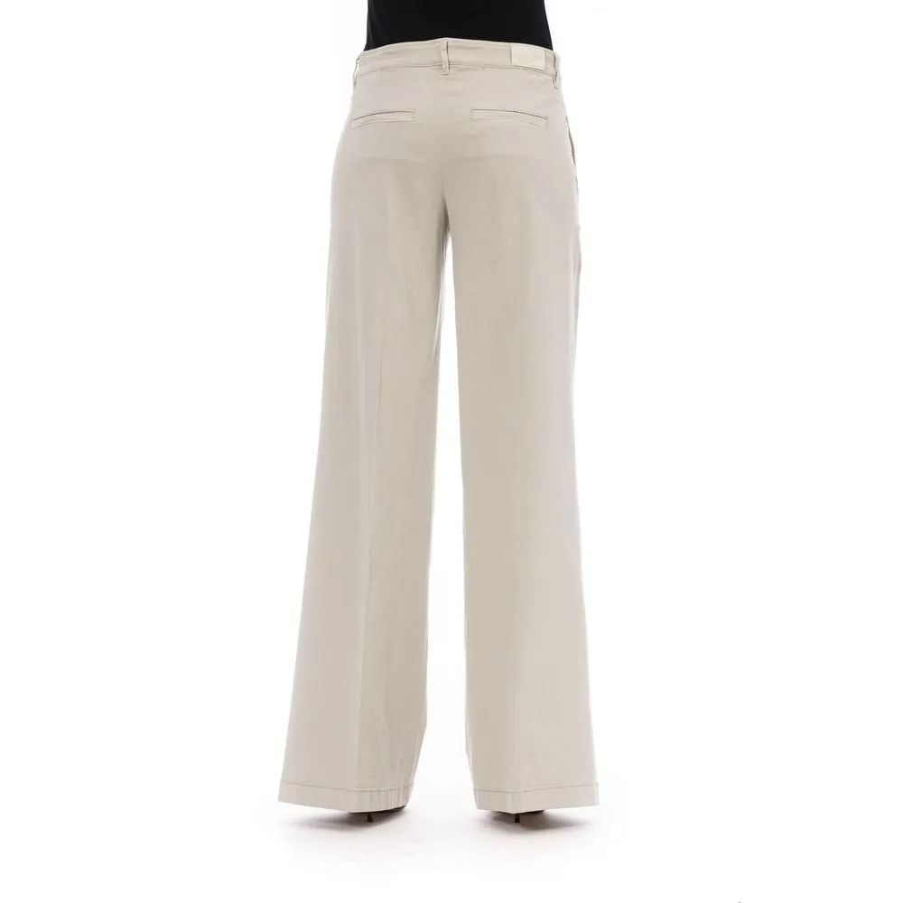 Jacob Cohen Beige Cotton Women Pant