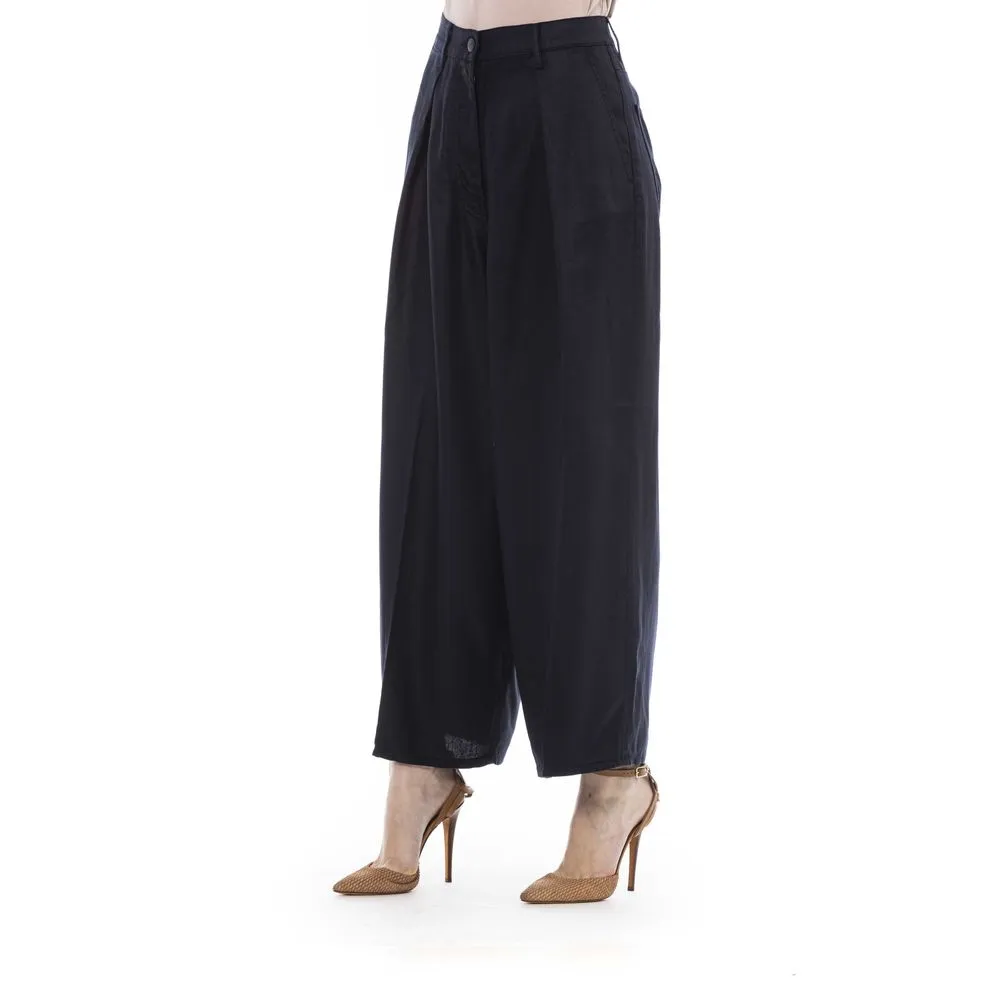 Jacob Cohen Women's Black Cotton Women's Pant