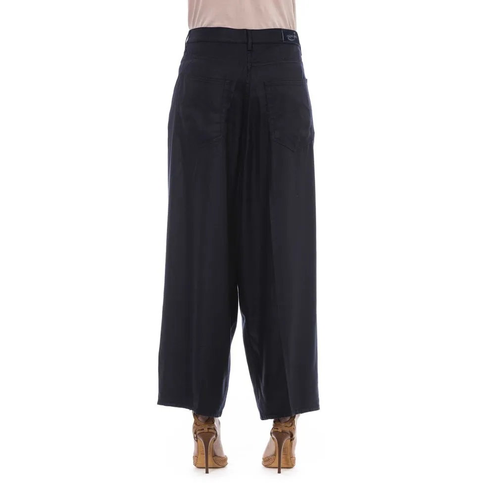 Jacob Cohen Women's Black Cotton Women's Pant