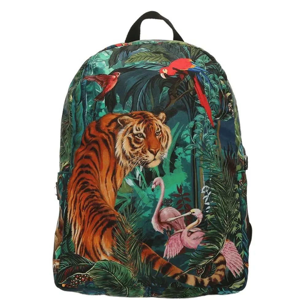 Dolce & Gabbana Women's Exotic Jungle Print Luxury Backpack