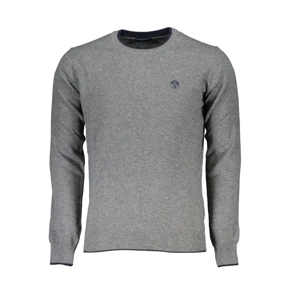 North Sails Gray Polyamide Men Sweater