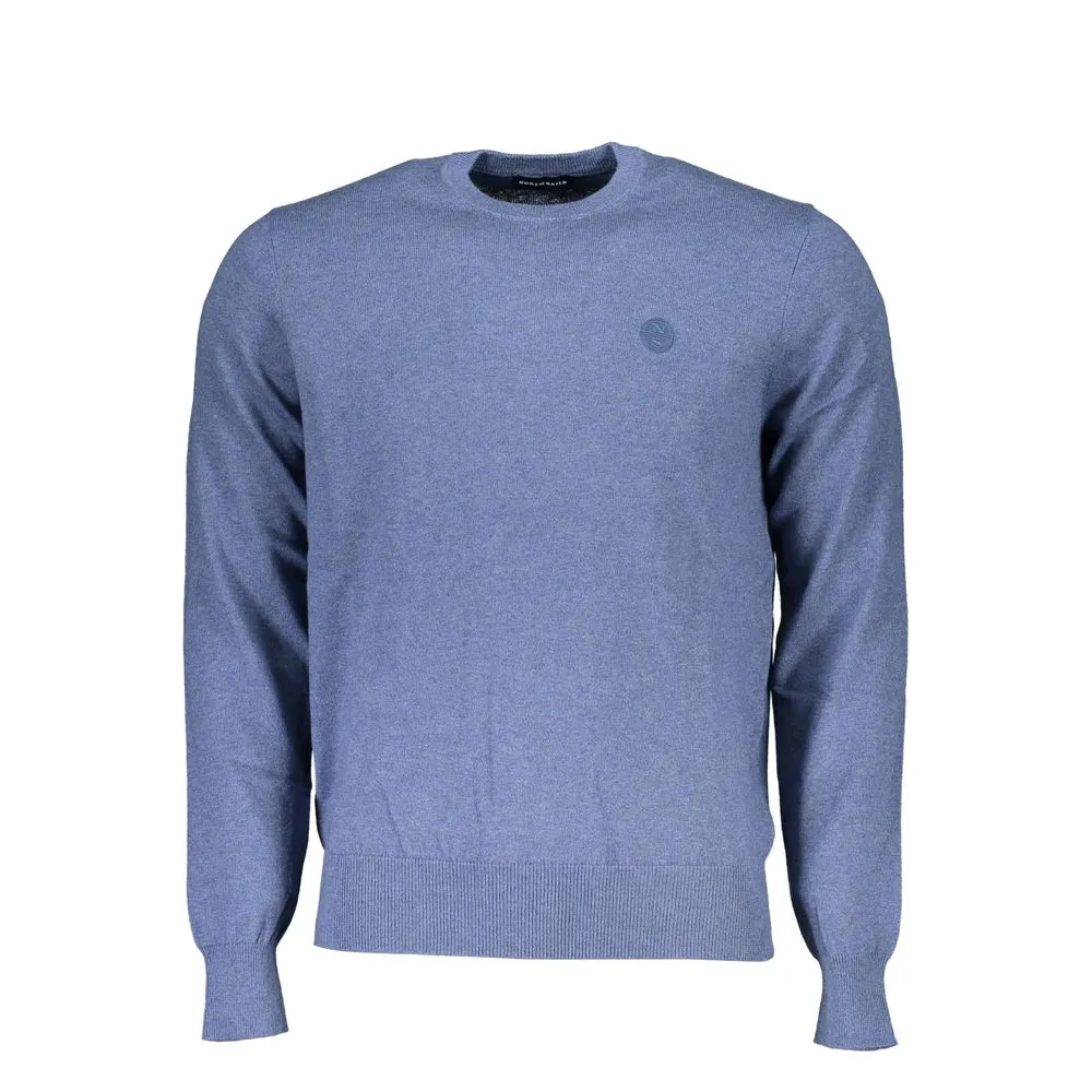 North Sails Blue Polyamide Men Sweater