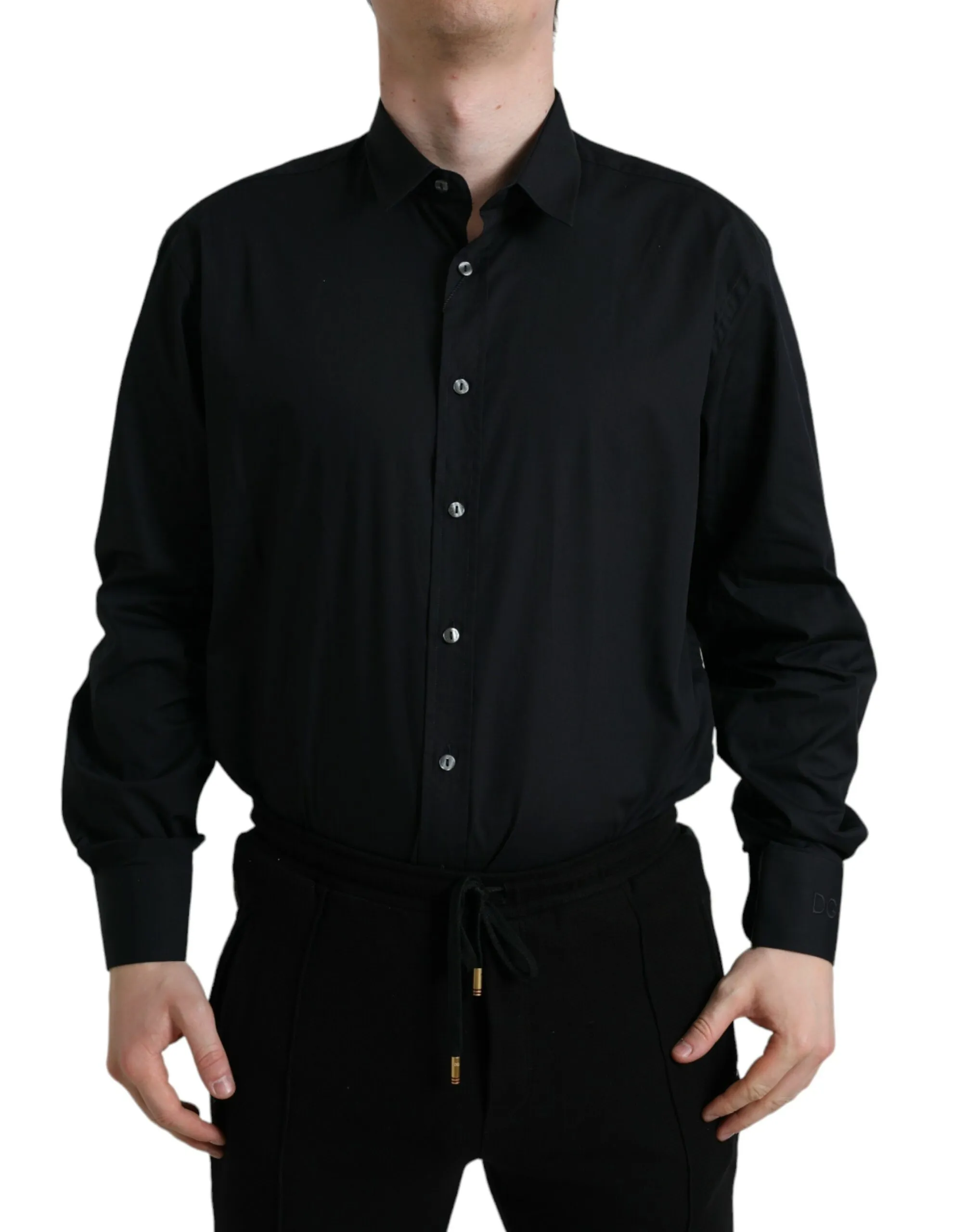 Dolce & Gabbana Men's Exquisite Slim Fit Italian Dress Shirt