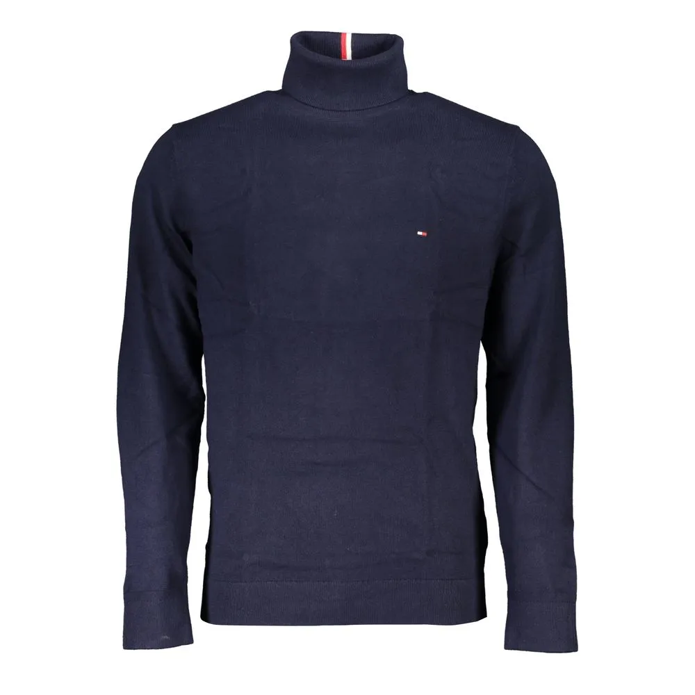 Tommy Hilfiger Blue Cotton Men Sweater