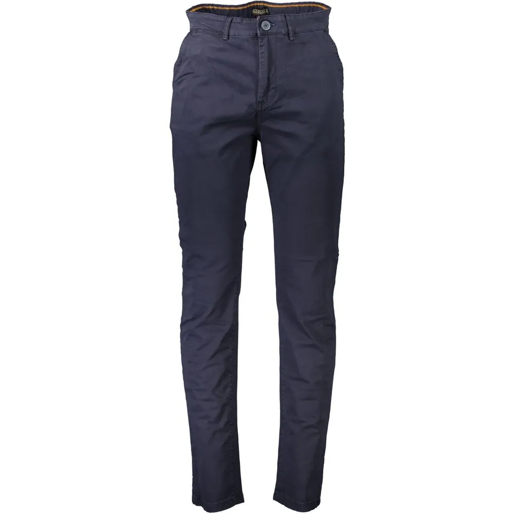 Napapijri Blue Cotton Men Jeans