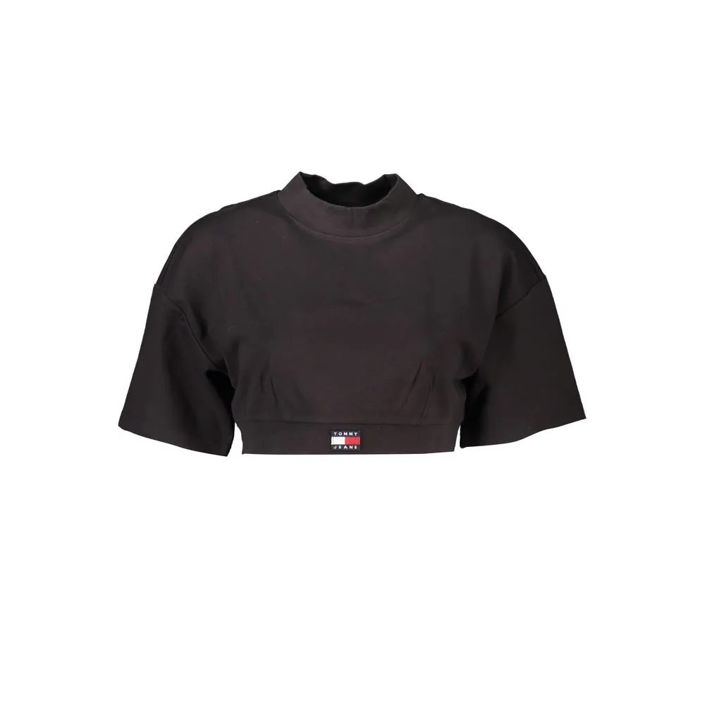 Tommy Hilfiger Women's Chic Short Sleeve High Neck Tee