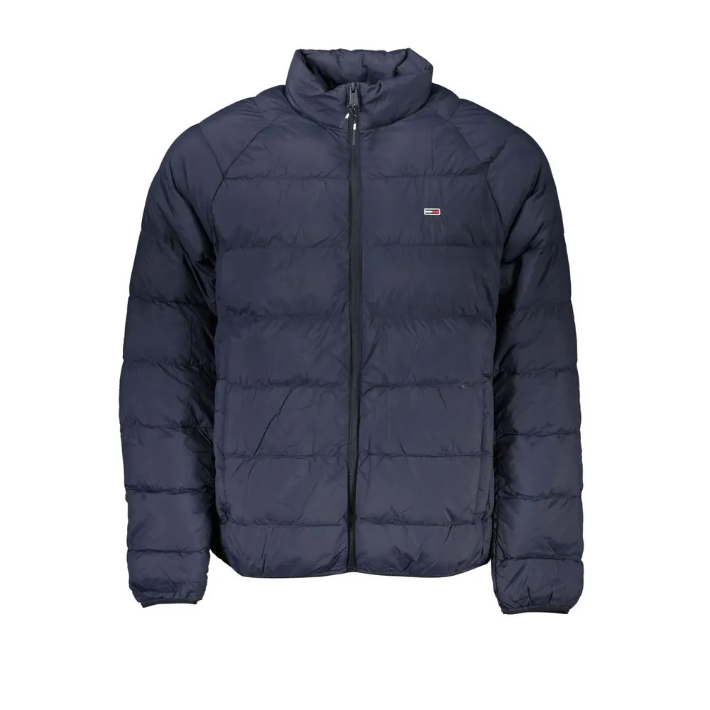 Tommy Hilfiger Men's Sleek Long Sleeve Zip Jacket in Blue