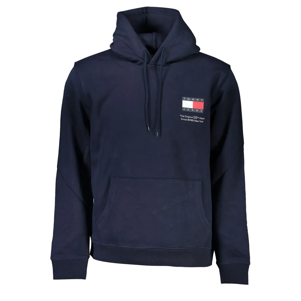 Tommy Hilfiger Men's Classic Blue Hooded Sweatshirt