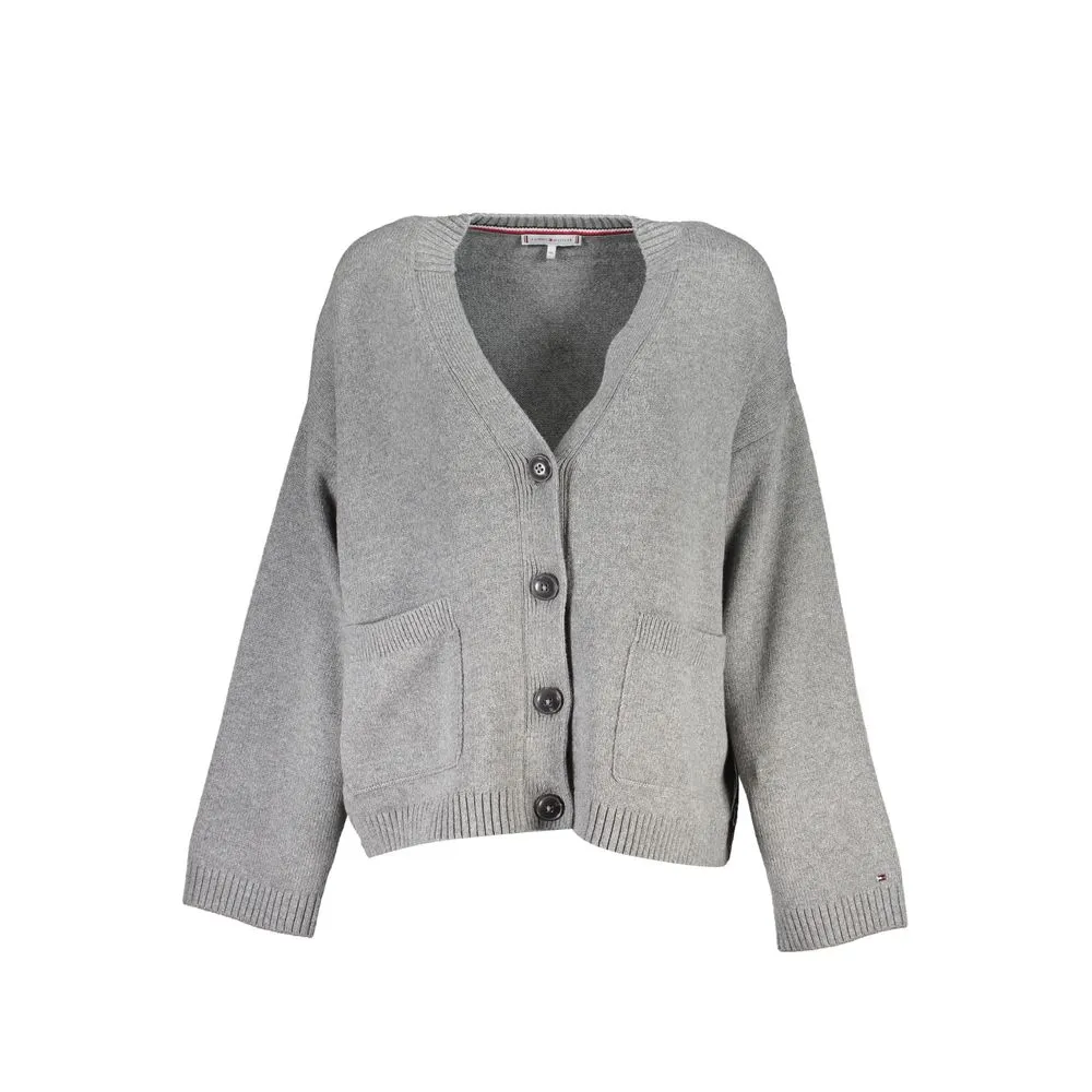 Tommy Hilfiger Women's Chic V-Neck Buttoned Cardigan Sweater