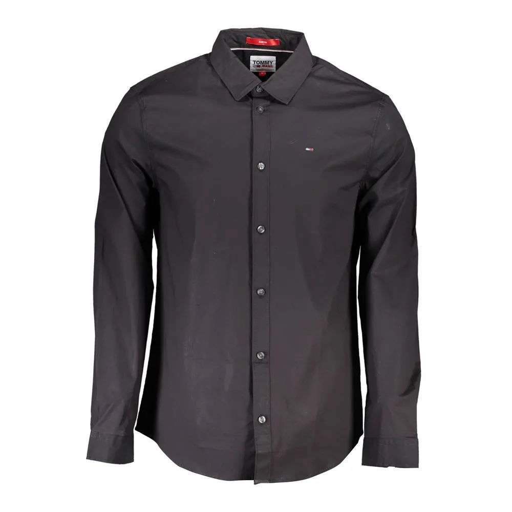 Tommy Hilfiger Men's Sleek Slim Fit Italian Collar Shirt