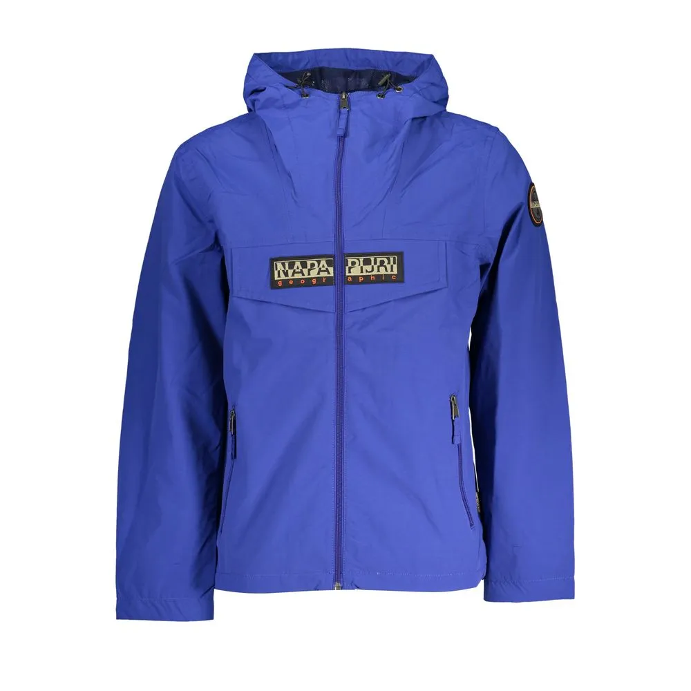 Napapijri Men's Chic Waterproof Hooded Sports Jacket