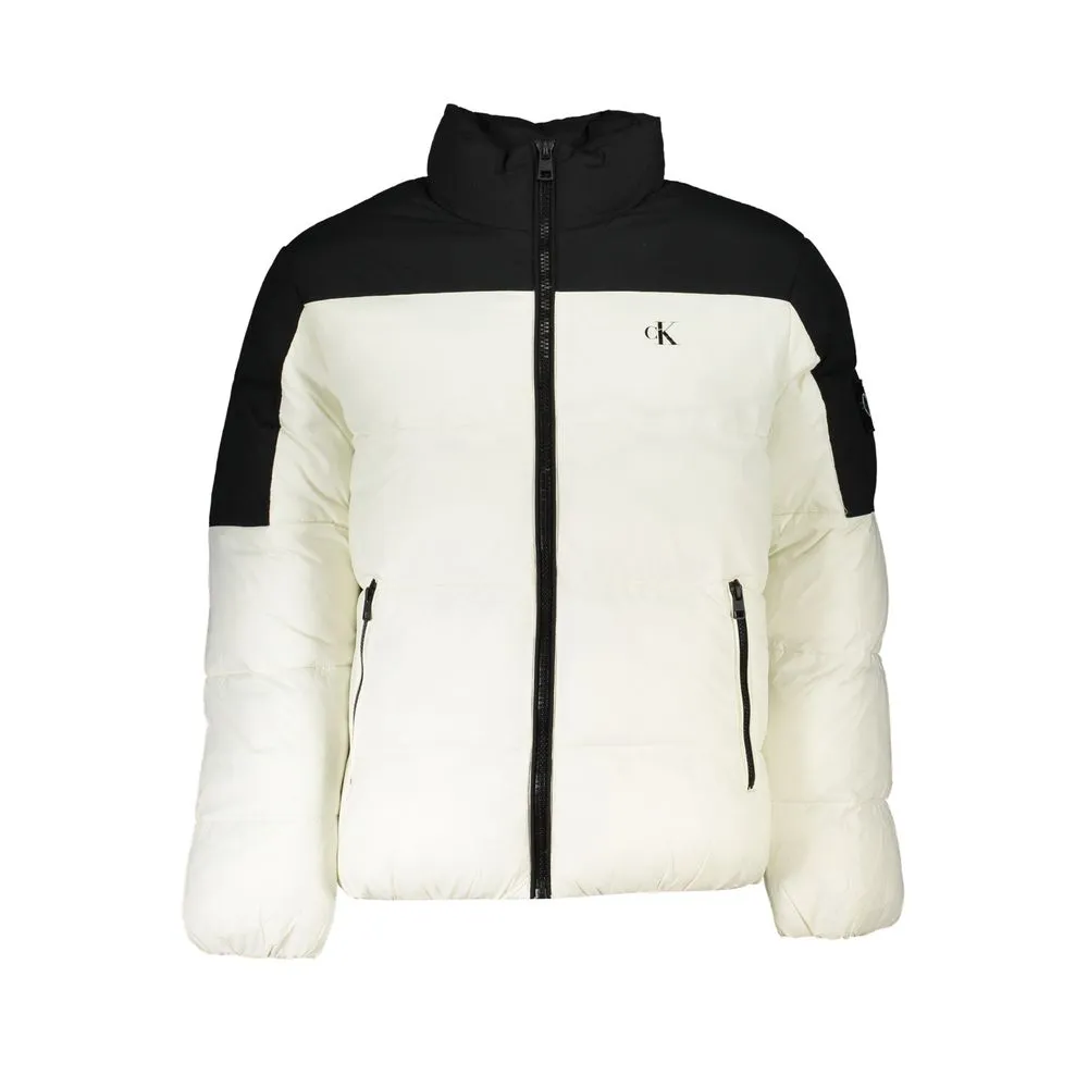 Calvin Klein Men's Sleek Waterproof Contrast Jacket