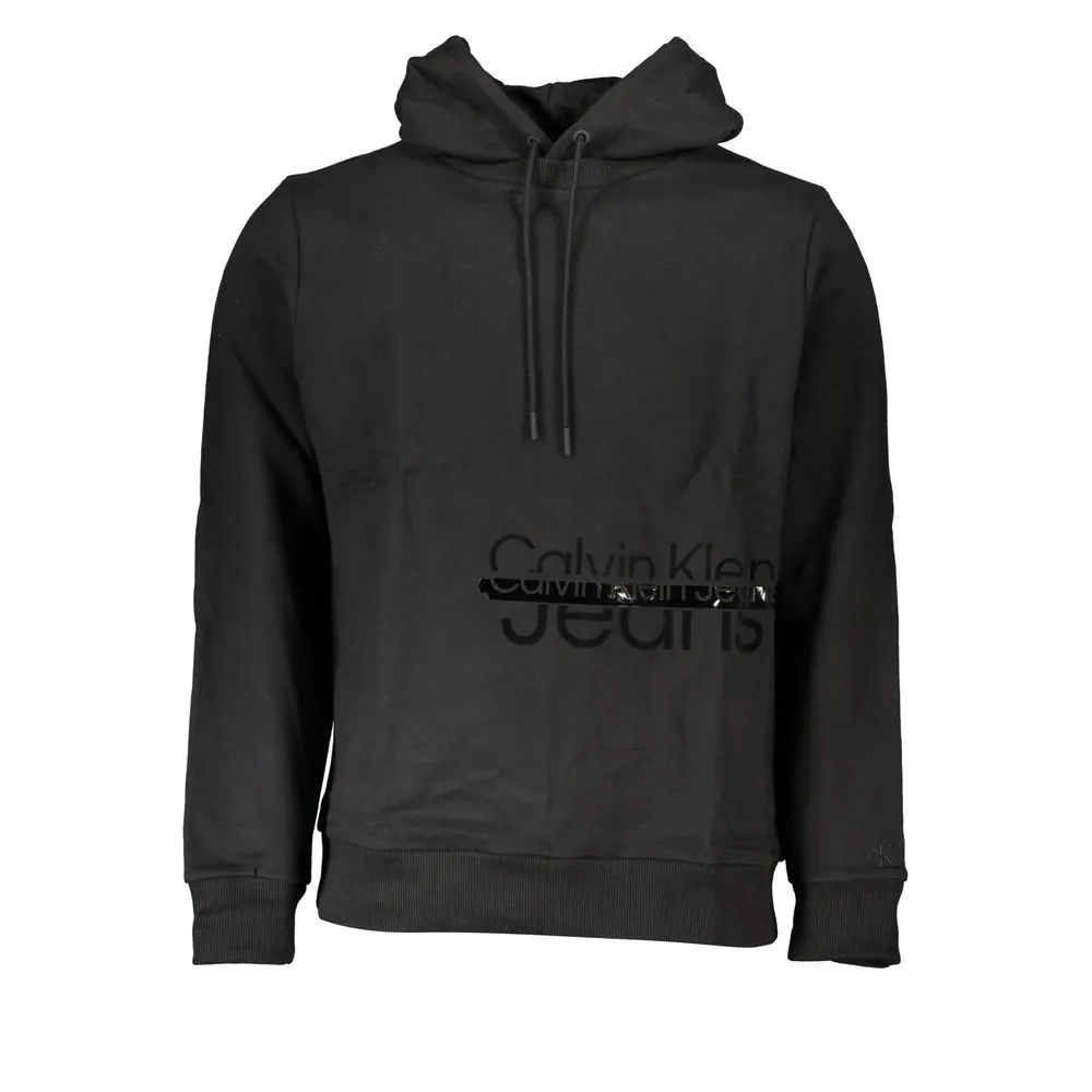 Calvin Klein Men's Elegant Long Sleeved Hooded Sweatshirt