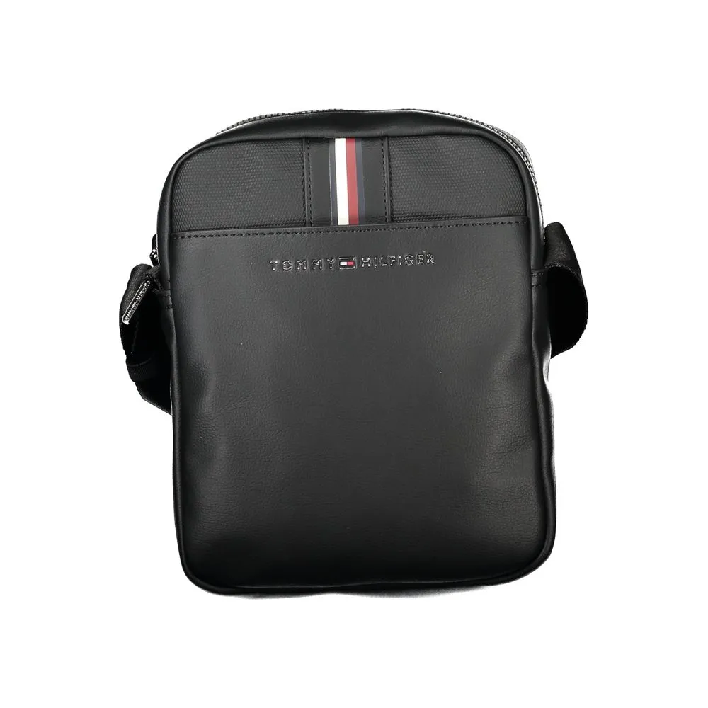 Tommy Hilfiger Men's Sleek Black Shoulder Accessory Essential