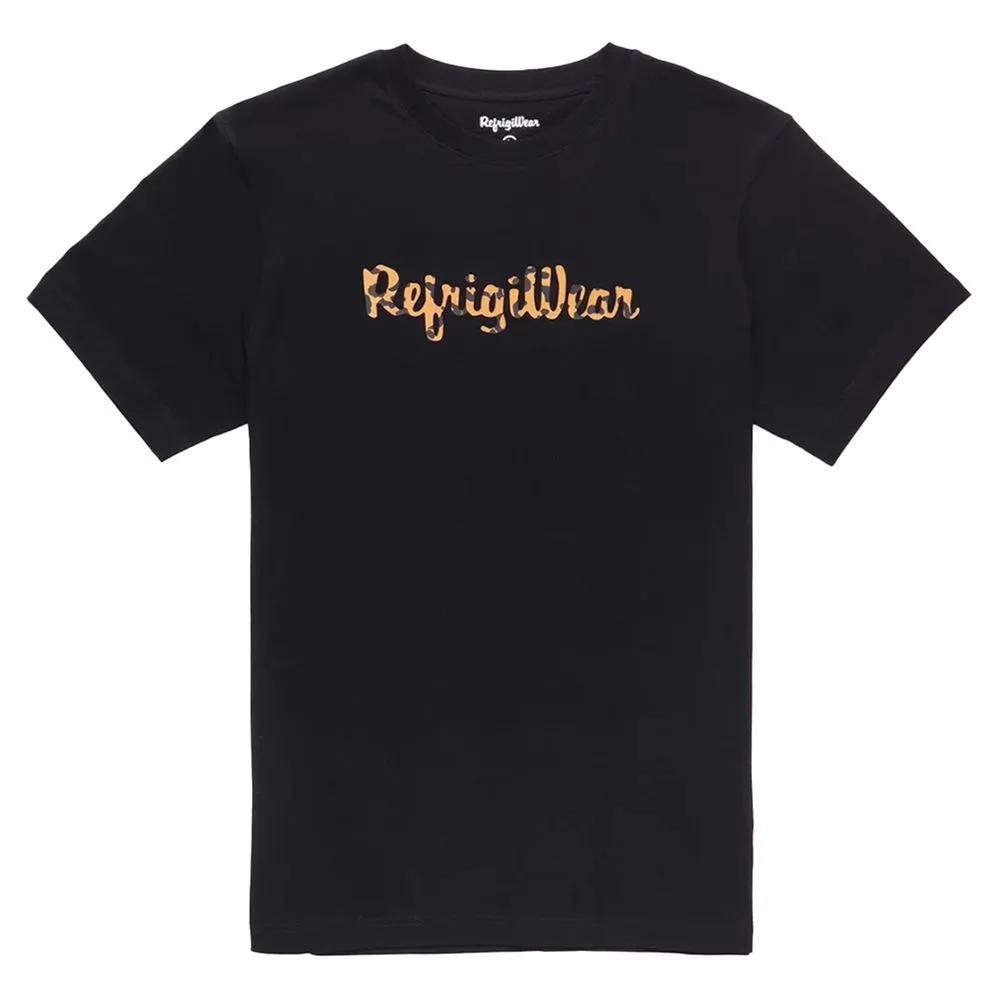 Refrigiwear Men's Spotted Logo Crew-Neck Cotton Tee