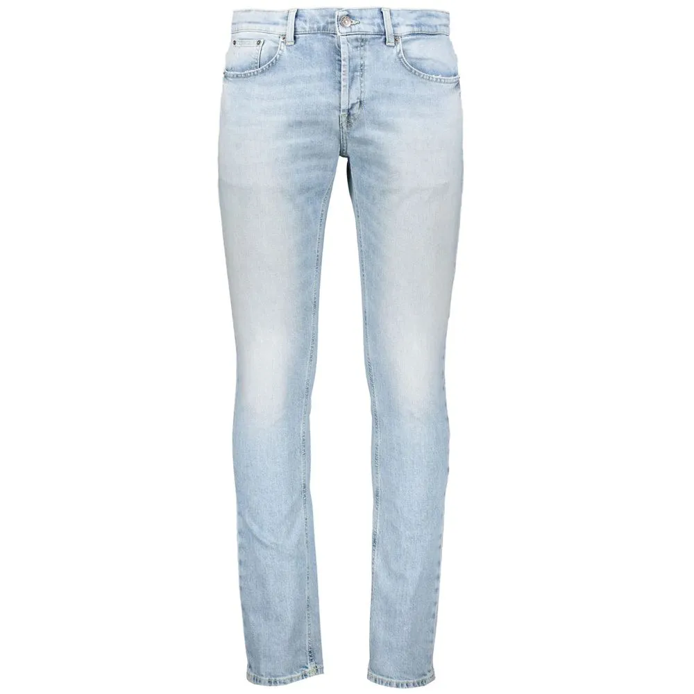Dondup Men's Brighton Light Blue Stitched Jeans
