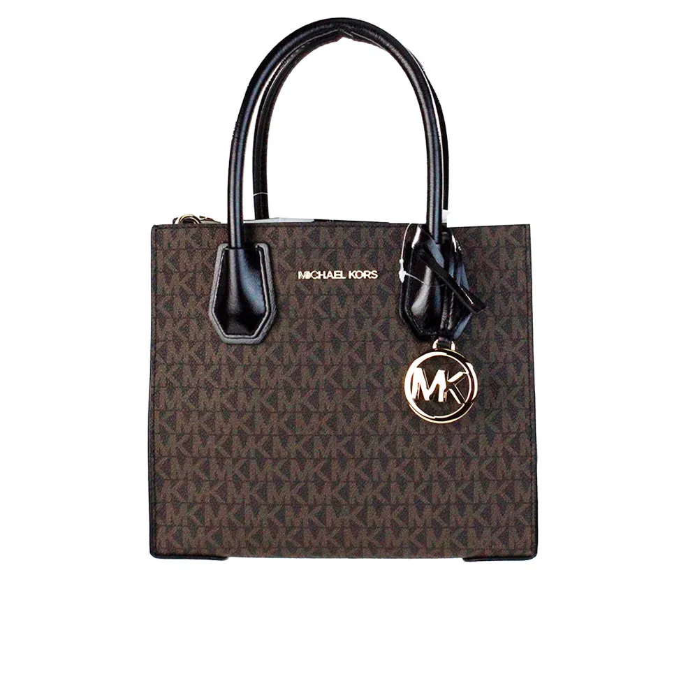 Michael Kors Women's Mercer Medium Leather Messenger Crossbody Bag