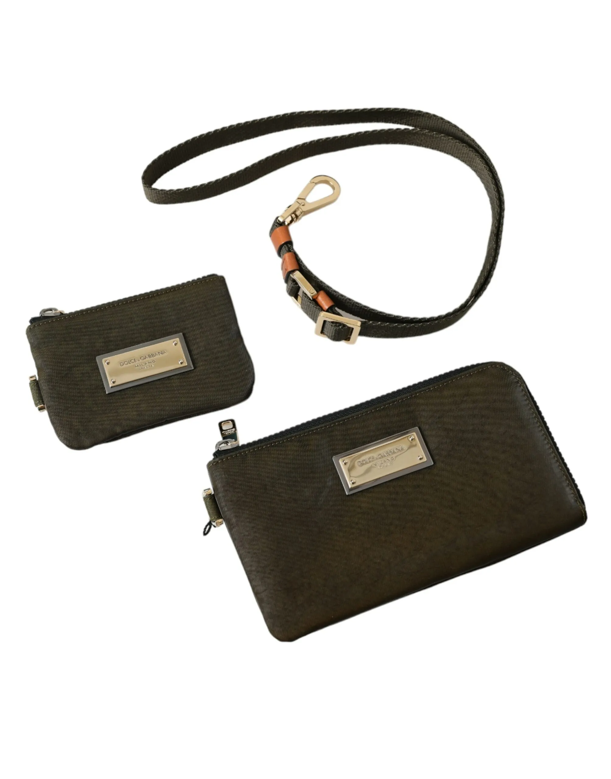 Dolce & Gabbana Men's Elegant Dark Green Multifunctional Kit