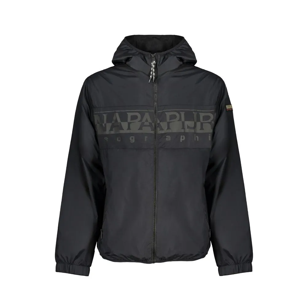 Napapijri Men's Sleek Waterproof Hooded Sports Jacket