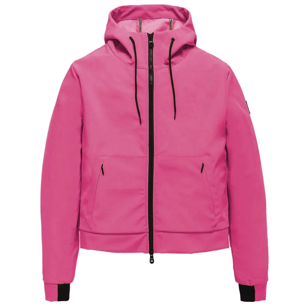Refrigiwear Women's Elegant Fuchsia Soft-Shell Light Jacket