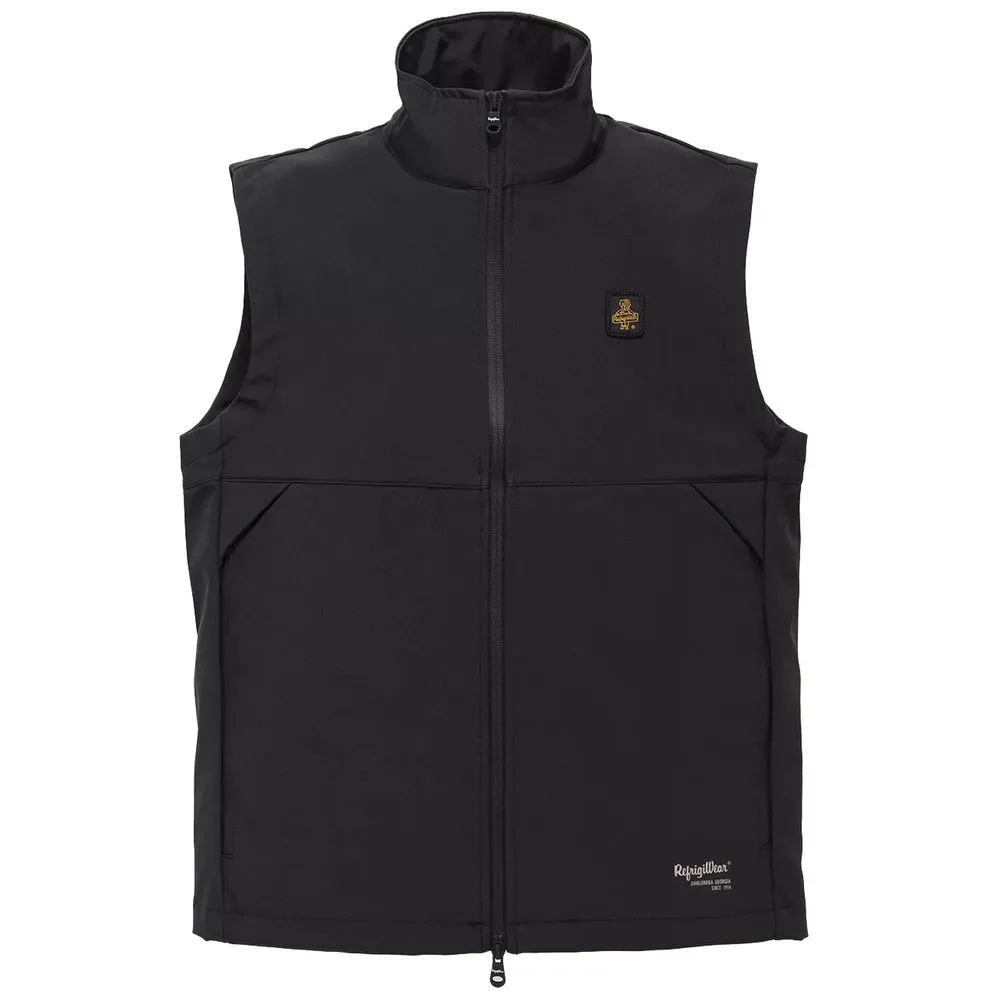 Refrigiwear Men's Elegant Sleeveless Soft Shell Vest