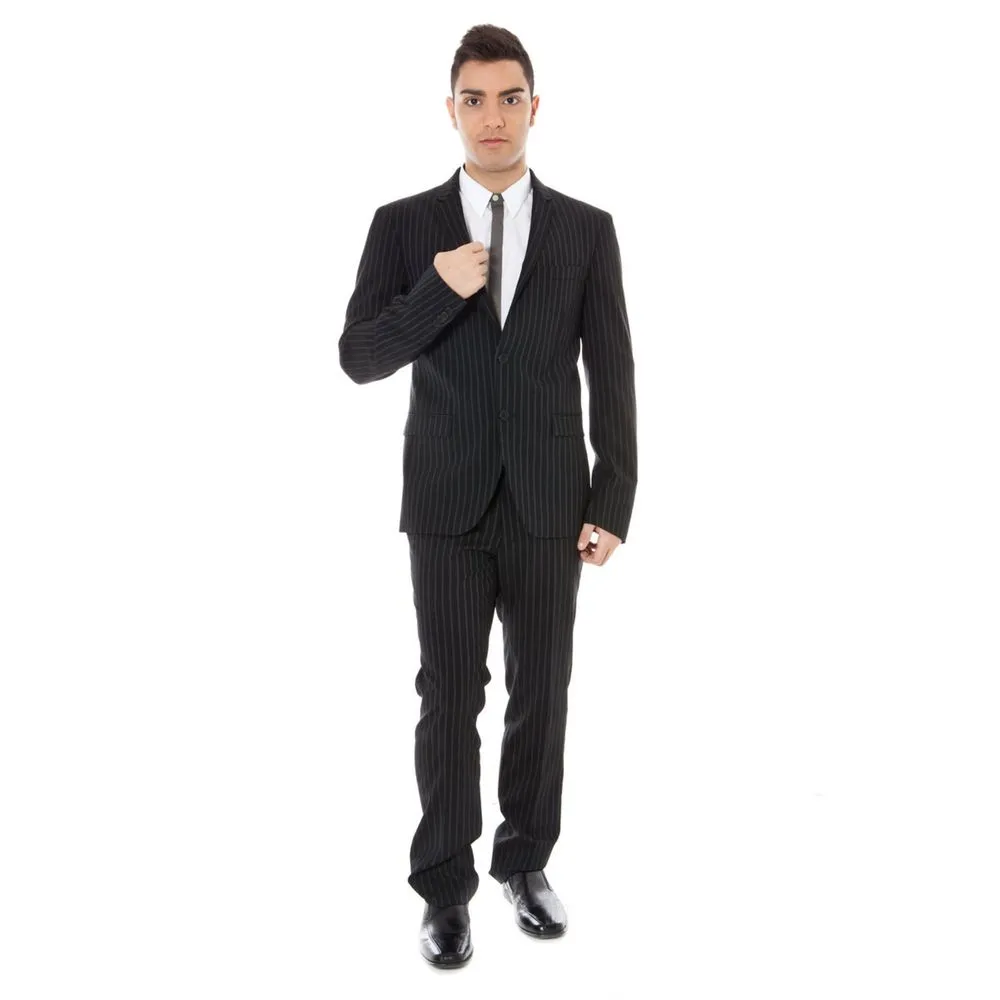 Calvin Klein Men's Elegant Slim Fit Wool Suit for Men