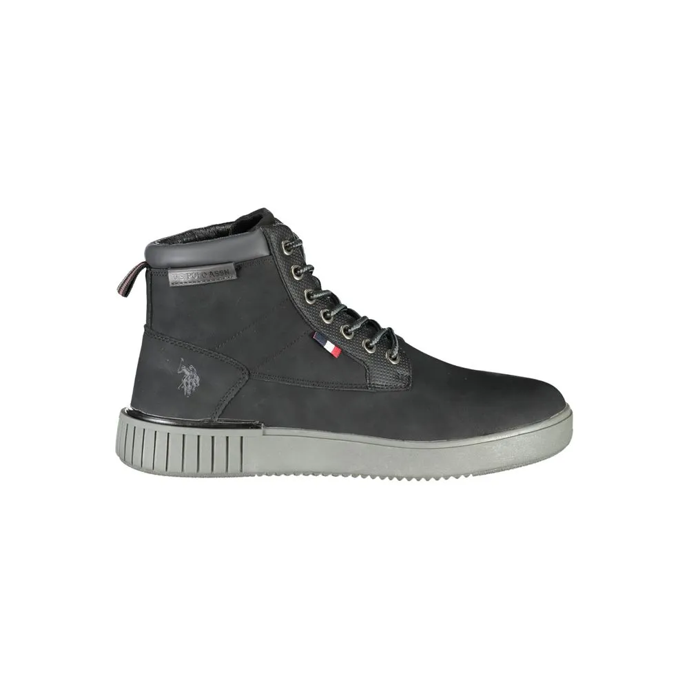 U.S. POLO ASSN. Men's Elegant Ankle Boots with Lace-Up Detail