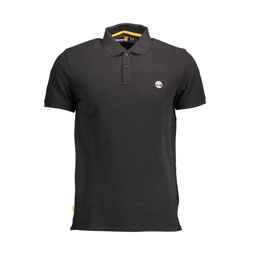 Timberland Men's Sleek Cotton Polo with Classic Embroidery