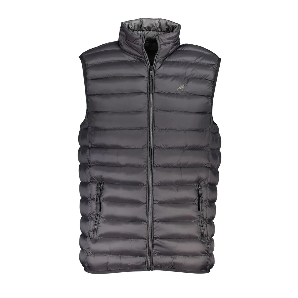 U.S. Grand Polo Men's Sleek Sleeveless Zippered Jacket