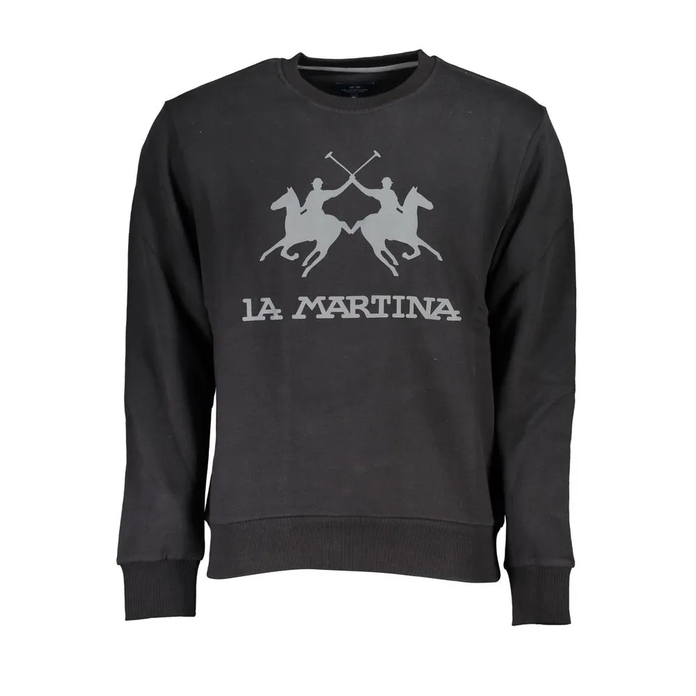 La Martina Men's Sophisticated Crew Neck Cotton Sweatshirt