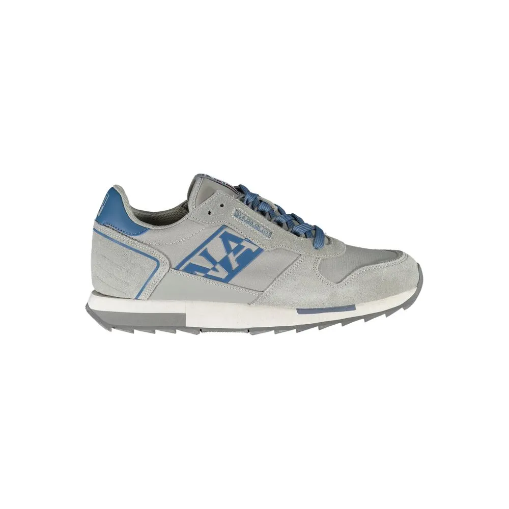 Napapijri Men's Sleek Contrast Lace-Up Sports Sneakers